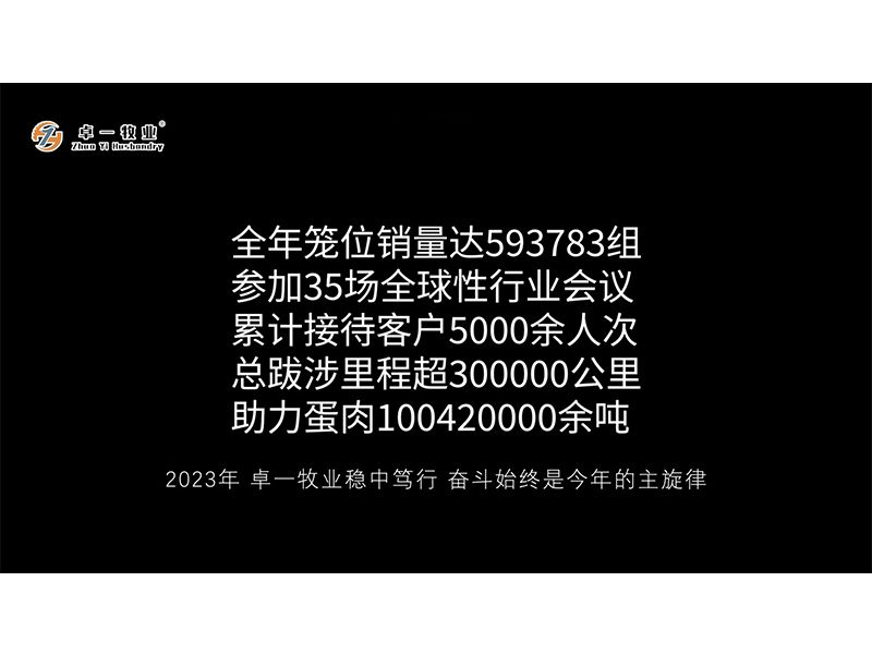 卓一牧業(yè) | 年歲開啟，共赴新程